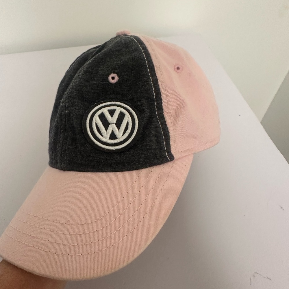 Women’s Volkswagen Pink & Gray Hat Ball Cap Drive Gear
